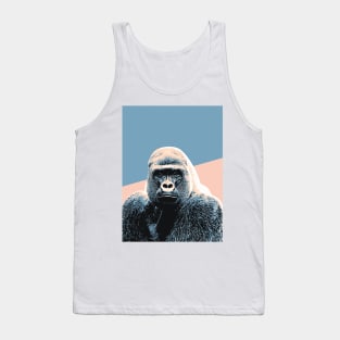 Retro Gorilla Art Tank Top